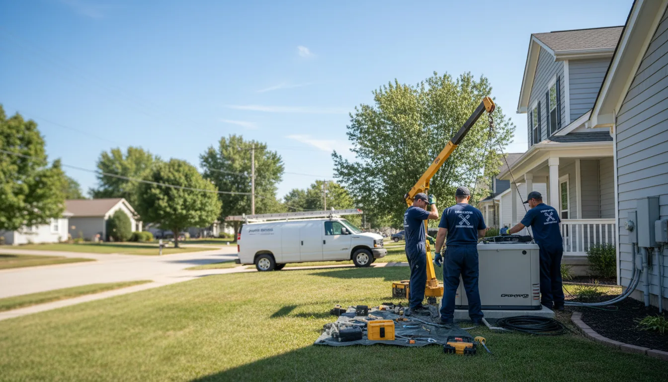 Generator Installation in Cedar Creek, TX near me